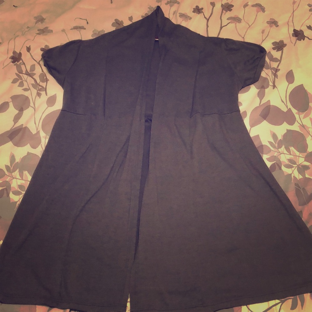 Open front cardigan